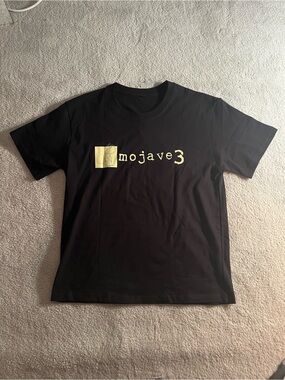 Mojave 3 Band Logo Black Graphic T-Shirt